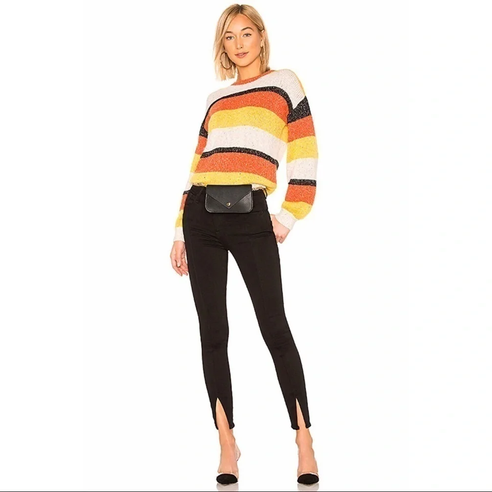 Tularosa Veni Crew Stripe Sweater